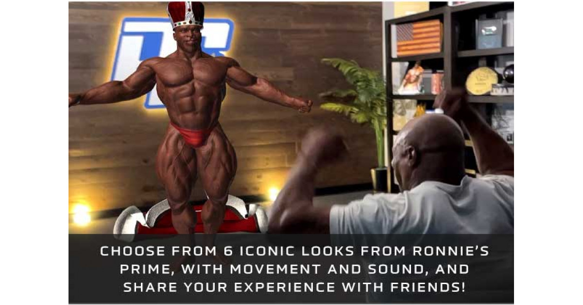 Download Ronnie Coleman In Most Muscular Pose Wallpaper | Wallpapers.com