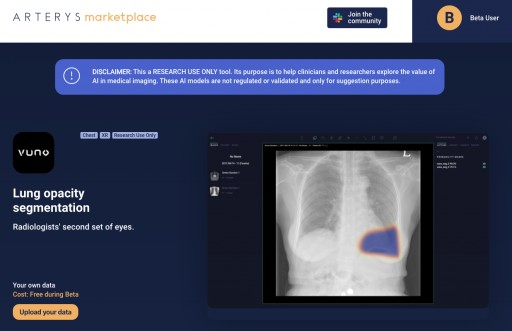 Arterys Arms Clinical AI Developers With a Web Platform for Medical Image Analysis to Accelerate Collaborative Research in the Fight Against COVID-19