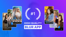 High quality blur app for iPhone and iPad