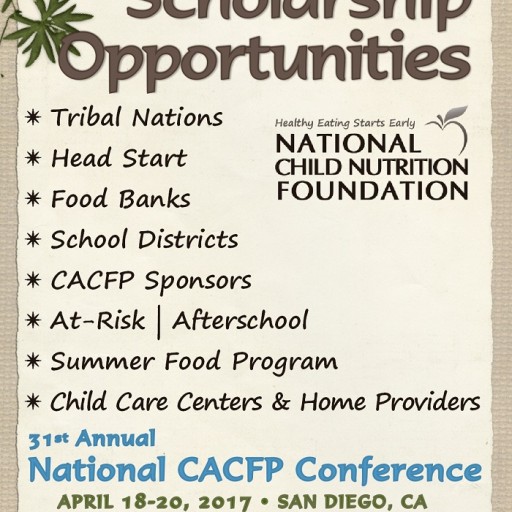 National Child Nutrition Foundation to Award $20,000 in Scholarships for Professional Development