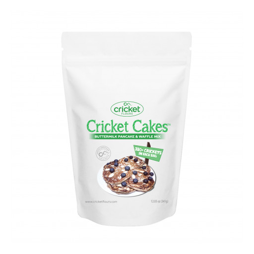 Edible Insect Company Announces Launch of Cricket Cakes, a New Pancake and Waffle Mix Made With Over 350+ Crickets