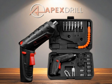 Apex Drill 2-in-1 Cordless Drill and Electric Screwdriver