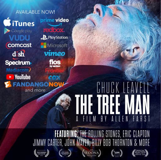 Niche Productions and PalMar Studios Partners With Gravitas Ventures to Release "Chuck Leavell: The Tree Man" Documentary