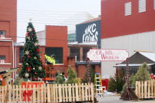 Putting the finishing touches on this year's Winter Wonderland, opening Dec. 19 for KC families