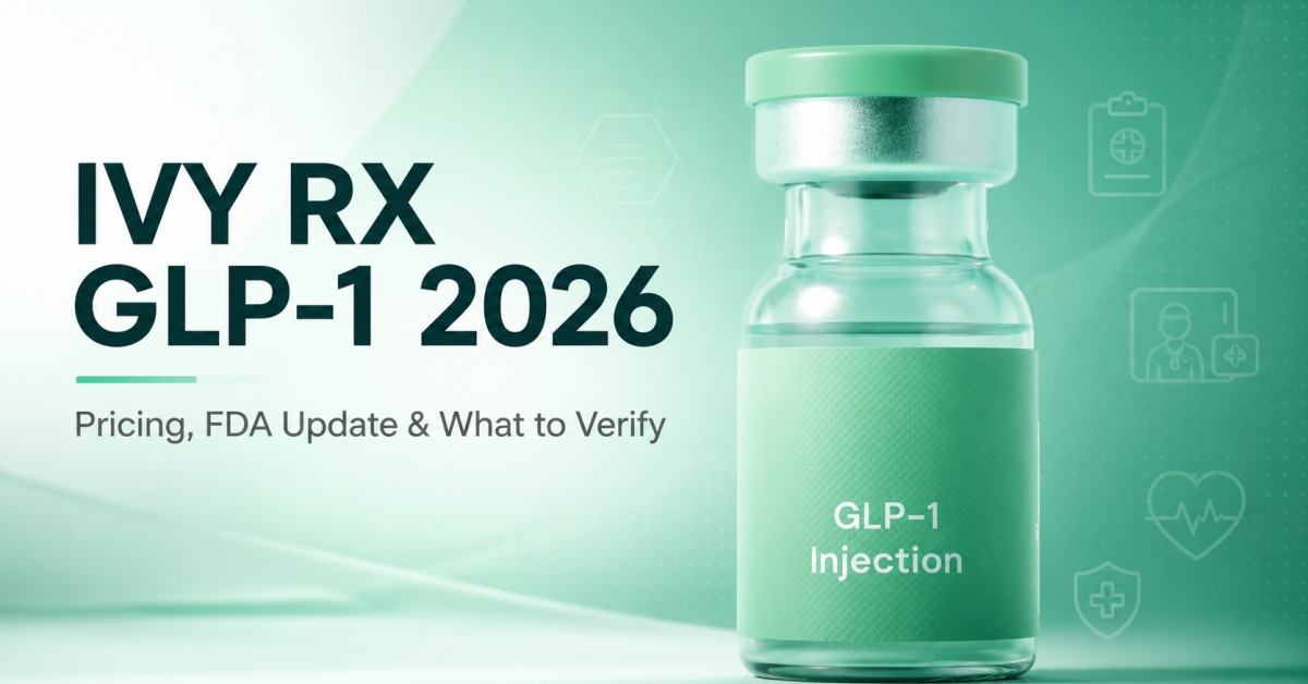 IVY RX GLP-1 2026: Truth Behind the IVY RX Compounded Semaglutide Program  Pricing, Flat-Rate Dosing Model, and FDA 503B Update Consumers Need Before  Enrolling