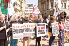 CCHR demonstration against psychiatric abuse
