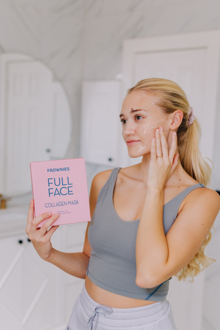 Frownies New Full Face Collagen Mask