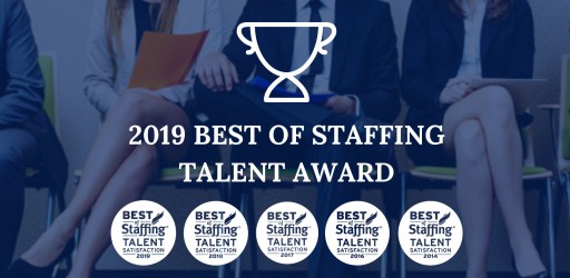 Sparks Group Wins ClearlyRated's 2019 Best of Staffing Talent Award