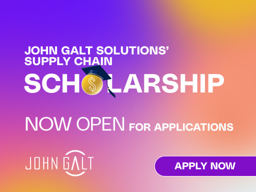John Galt Solutions' Supply Chain Scholarship is Now Open for Applications