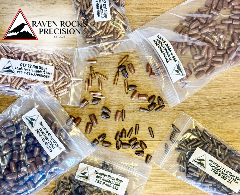 Lead-free Bullets from Raven Rocks Precision