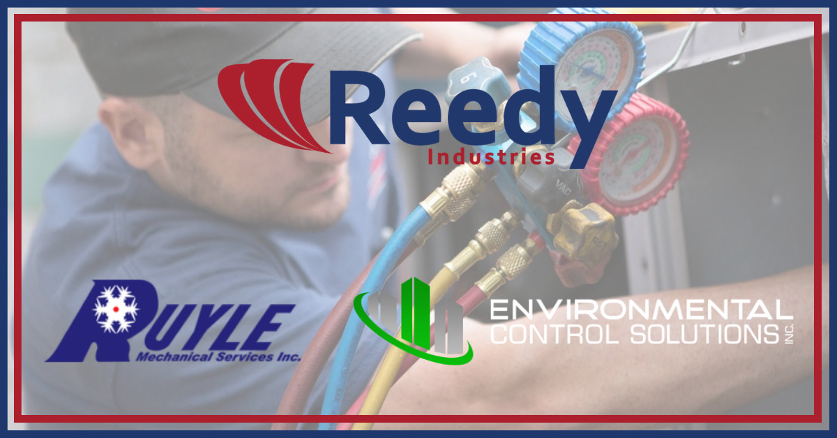 Reedy Industries Acquires Ruyle Mechanical and Environmental Controls ...