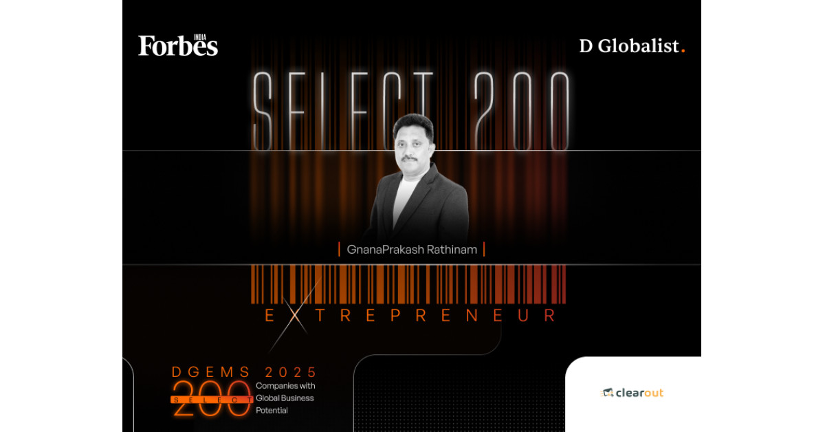 Clearout Ranks Among Forbes India DGEMS Select 200 Fastest-Growing ...