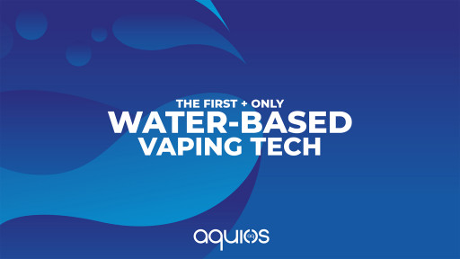 Aquios Pioneers Water-Based Vaping
