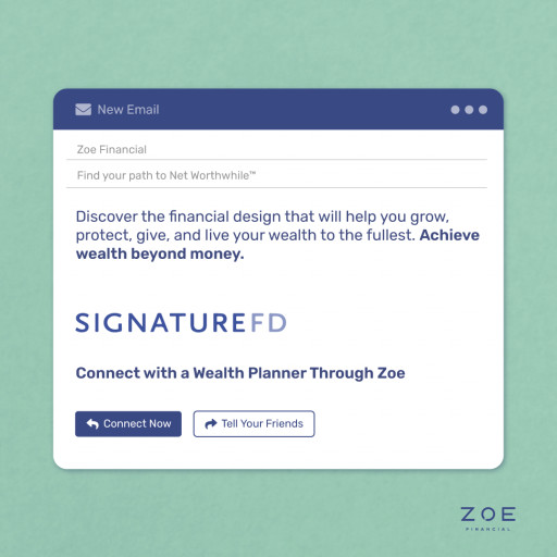 Zoe Announces Partnership With Female-Led RIA, SignatureFD