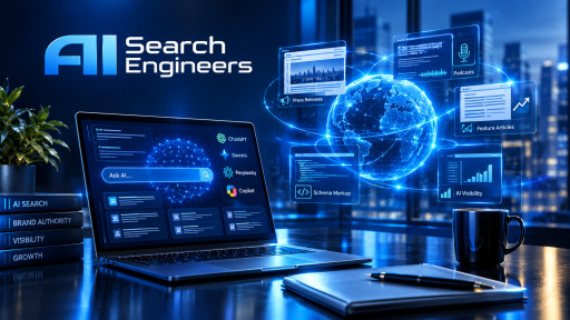 AI Search Engineers Announces Three Q4 AI and Media Award Program Recipients as Custom AI-Optimized Websites, Schema Markup, Press Releases, and Feature Articles Deploy Oct. 1