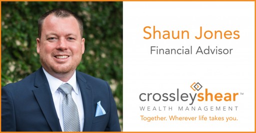 CrossleyShear Wealth Management's Shaun Jones Promoted to Financial Advisor