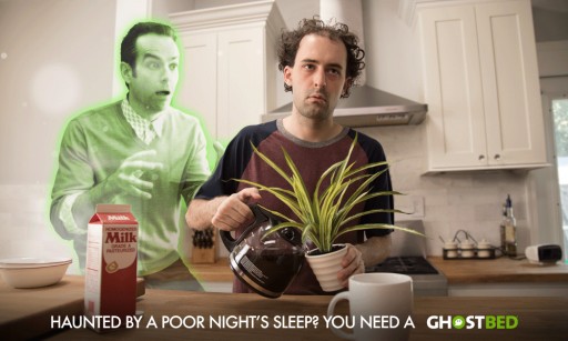 Leading Mattress Retailer GhostBed Launches New Campaign Featuring Ghostly Spokesperson