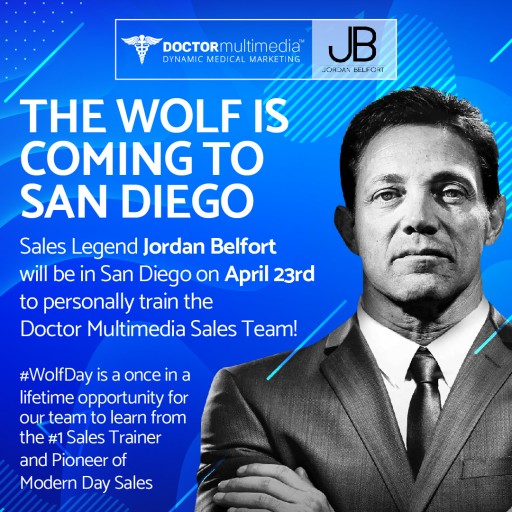 Wolf of Wall Street Trains Sales Team at Doctor Multimedia