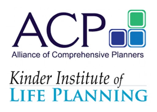 Alliance of Comprehensive Planners and the Kinder Institute of Life Planning Announce Sept. 27 Webcast Date