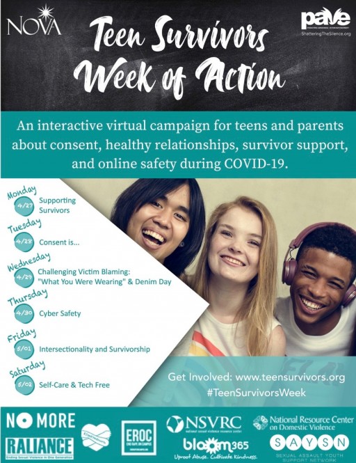 Teen Survivors Week of Action: An Interactive Virtual Campaign During COVID-19