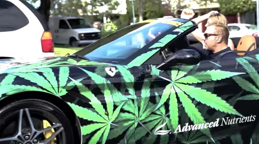 Marijuana Millionaire Celebrates 4/20 With a Surprise Gift of Giant Bags of Weed to 3 Lucky Social Media Fans in His Custom Ferrari