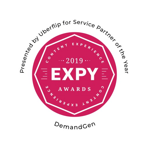 DemandGen Awarded Partner of the Year at the Uberflip 2019 EXPYs