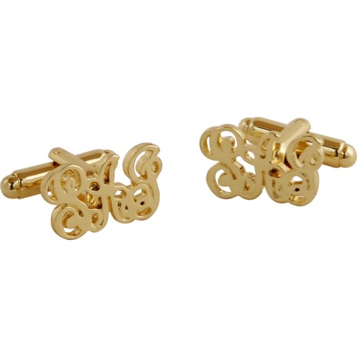 Monogram Initials Cufflinks