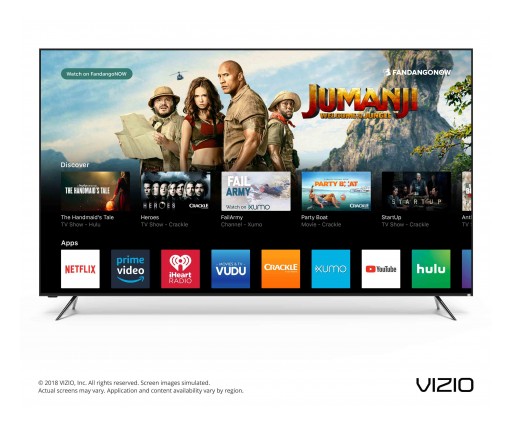 VIZIO Unveils Next Era of Smart TV With Launch of the 2018 SmartCast™ OS