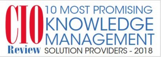Working KnowledgeCSP Recognized in CIO Review 2018 List of 10 Most Promising Knowledge Management Solution Providers