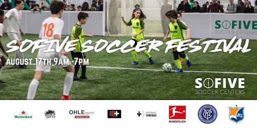 Sofive Soccer Center Teams Up With Bundesliga, New York City FC for Free Soccer Festival in Brooklyn