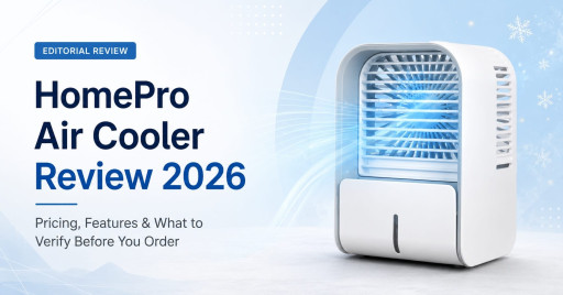 HomePro Air Cooler Reviews 2026: Heat-Weary Buyers Discover the Portable 3-in-1 Personal Cooling Solution