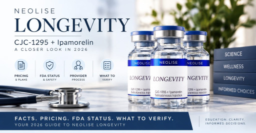 NEOLISE Longevity Reviews 2026: Could This CJC-1295 + Ipamorelin Protocol Be the Longevity Upgrade You've Been Looking For? Pricing & FDA Status Examined