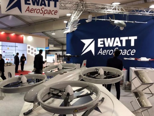Ewatt Aerospace Debuts UAVs at the World's Second-Largest Air Show in London
