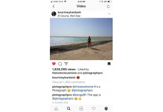 Connor McGregor Amongst Instagram "Likers" of Kourtney Kardashian's Plotagraph