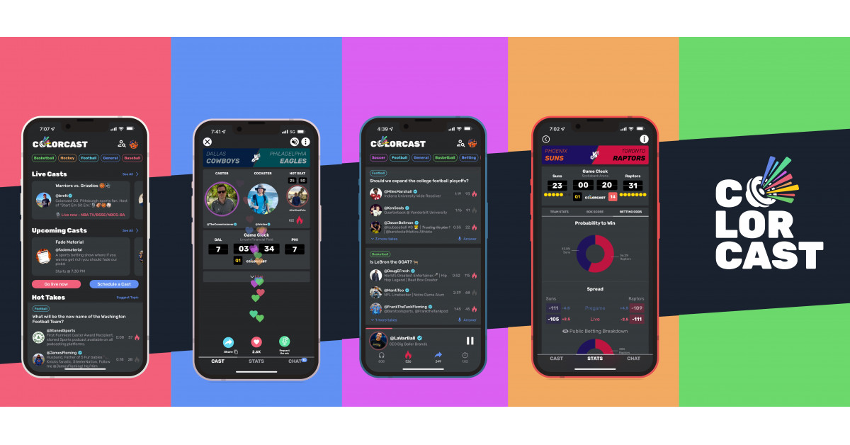 Colorcast Raises $3.5M Seed Round; Inks Deals With Major Sportsbooks ...
