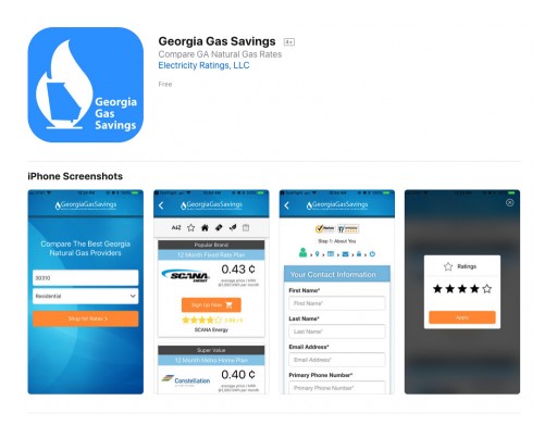 Georgia Gas Savings Launches Georgia Natural Gas Mobile Shopping Apps