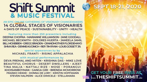 The Shift Summit & Music Festival to Take Place Sept. 18-21, 2020