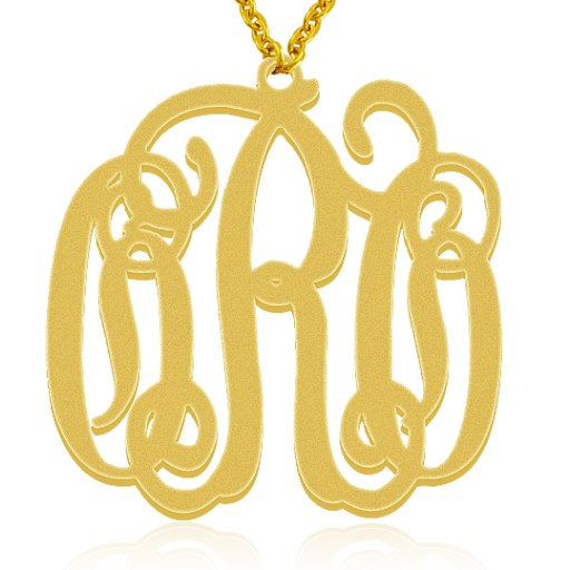 Monogram Initials Necklace