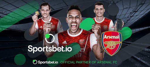 Sportsbet.io Becomes Official Betting Partner for Arsenal F.C.