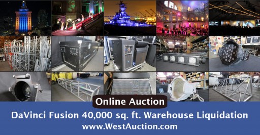 West Auctions to Conduct Large Scale Online Auction for DaVinci Fusion