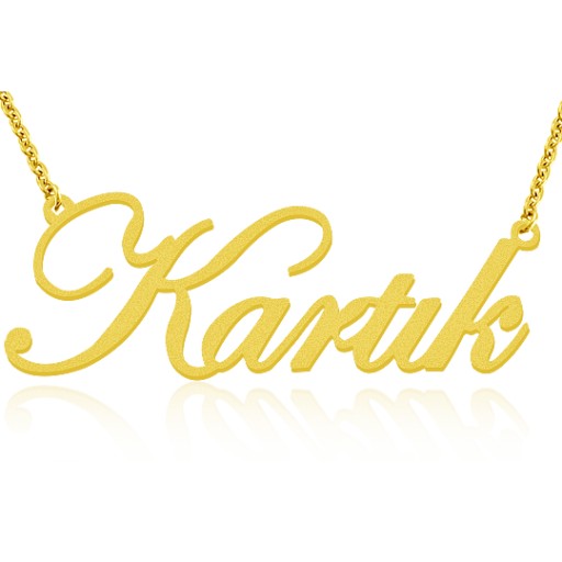 Gold Personalized Name Necklace