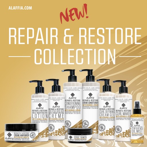 Alaffia Introduces the Repair & Restore Collection for Quenched, Hydrated and Strengthened Hair