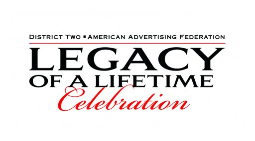 Media Invitation to the American Advertising Federation, District Two's Legacy of a Lifetime Advertising Awards