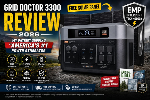 Grid Doctor 3300 Solar Generator Review 2026 Explores Price, Specs, EMP Protection Claims, and What Buyers Should Know Before Ordering