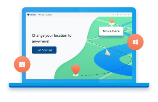 Product Update: Wondershare Dr.Fone Has Released an iPhone GPS Changer Application for Mac