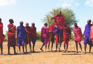 Masai Warrior Dance Ritual