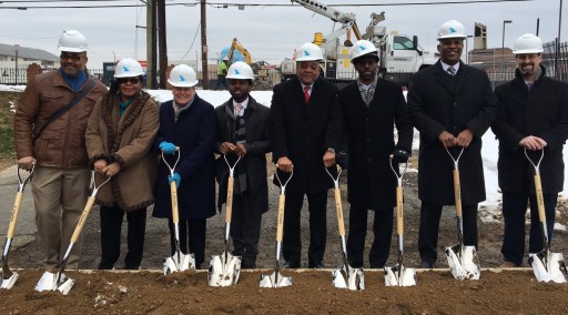 The Michaels Organization, Emmanuel Baptist Church and APDC Host Groundbreaking for Ainger Place Apartments