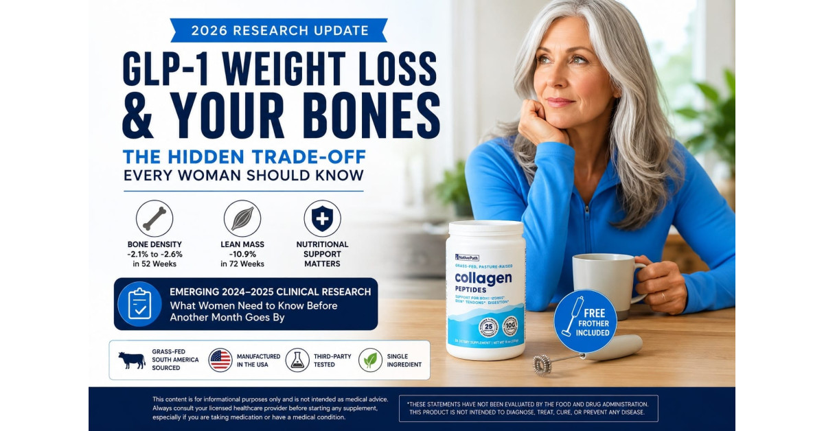NativePath Grass-Fed Collagen Peptides Review 2026 Explores Collagen Support for Women Comparing GLP-1 Wellness Routines