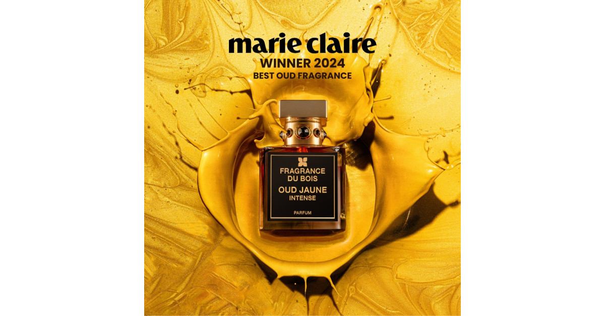 Fragrance Du Bois' Oud Jaune Wins Best Oud Fragrance at the Marie