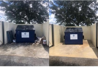 DUMPSTER CLEANING SERVICE